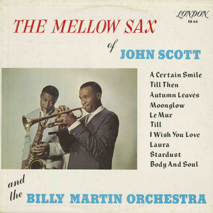 Billy martin and john scott   the mellow sax of john scott front