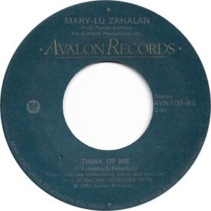 Mary lu zahalan think of me avalon