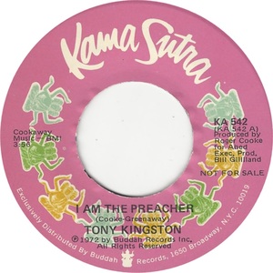 Tony kingston i am the preacher mono kama sutra