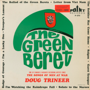 Dougie trineer the green beret front