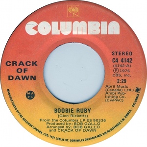 Crack of dawn boobie ruby columbia