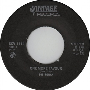 Bob rowan one more favour vintage