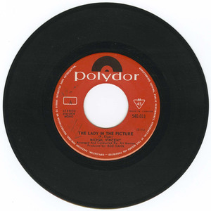 45 michael vincent   the lady in the picture bw early morning sky vinyl 01