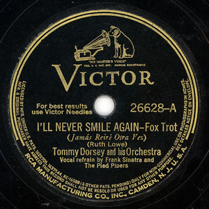 Tommy dorsey and his orchestra   i'll never smile again %282%29