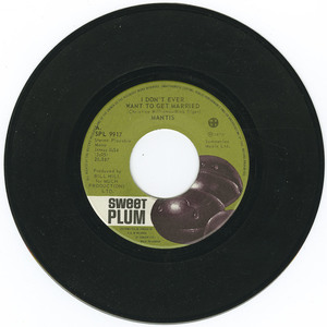 45 mantis   i dont ever want to get married vinyl 01