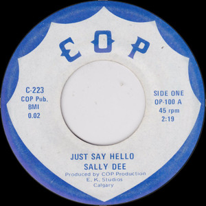 Sally dee just say hello cop