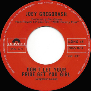 Gregorash  joey   don't let your pride get you girl bw dollar bill %281%29