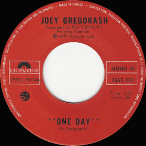 Gregorash  joey   one day bw he sho' got a way with a woman %282%29