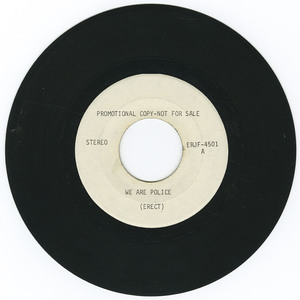 45 erect   we are police bw the colony vinyl 01
