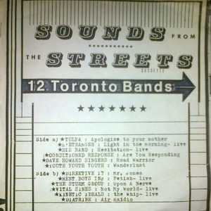 Sounds from the streets 12 toronto bands 1983 front