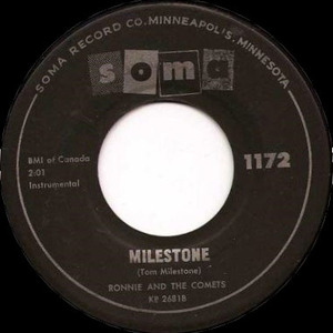 Ronnie and the comets   memories bw milestone