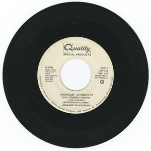 45 jefferson lumby  howard glassman   grapejam a tribute to don grapes cherry vinyl 01