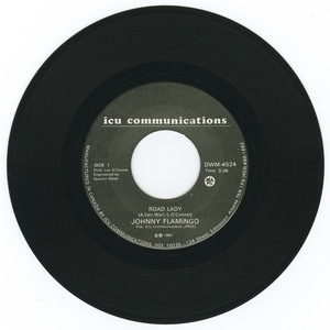 45 johnny flamingo   road lady vinyl 01