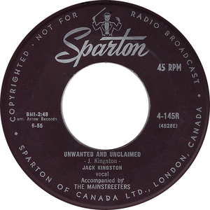 Jack kingston unwanted and unclaimed sparton ai