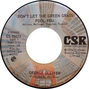 George olliver dont let the green grass fool you corner store a