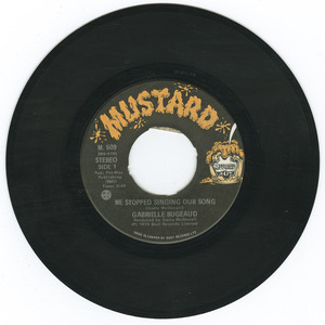 45 gabrielle bugeaud   we stopped singing our song vinyl 01