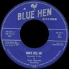 Don't Tell Me b/w Blue Mountain Waltz