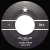 No, No, No b/w Afraid of the Dark