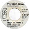 After the Thrill is gone b/w Satisfying Love