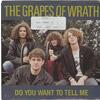 Do You Want to Tell Me b/w Backward Town (Acoustic) (picture sleeve)