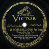 Tommy Dorsey and his Orchestra (Frank Sinatra, vocals) - I'll Never Smile Again