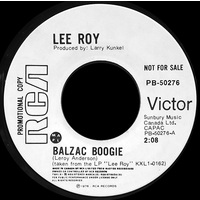 Balzac Boogie b/w Loves Waters Run Deep