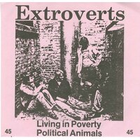 Living In Poverty b/w Political Animals (picture sleeve)