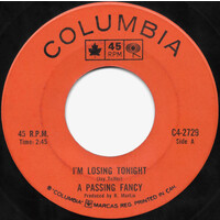I'm Losing Tonight b/w A Passing Fancy