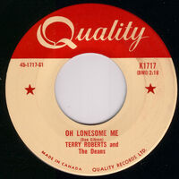 Oh Lonesome Me b/w Janie