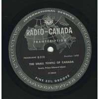 Souris, Prince Edward Island - Programme E-218