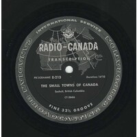 Sechelt, British Columbia - Programme E-213