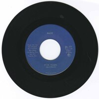 Five Years b/w Hermits Tales