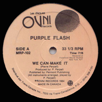 Purple Flash - We Can Make It b/w Do You Like Me