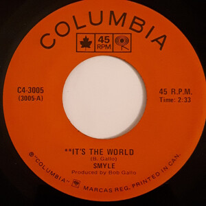 It's the World b/w Everybody Singing