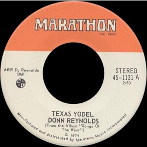 Texas Yodel b/w Life Of Regret