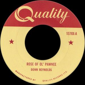 Rose Of Ol' Pawnee b/w Ramona