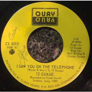 	I Saw You On The Telephone b/w Innovations