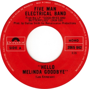 Hello Melinda Goodbye b/w Signs