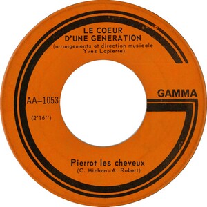 Pierrot Les Cheveux b/w Si Demain