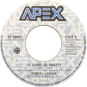 La Danse du Smatte b/w Allume La TV