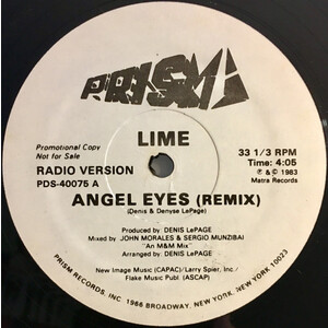 Angel Eyes (Remix) (Long Version) b/w Angel Eyes (Remix) (Short Version)