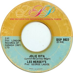 Jolie Rita b/w Ta mere ne sait pas