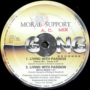 Living With Passion b/w Rising / Living With Passion