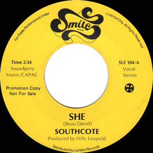 She b/w Right to the Top 