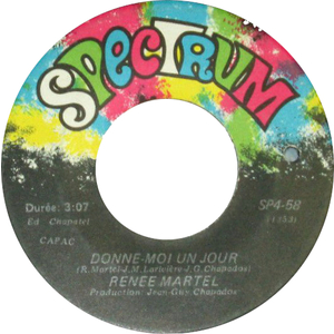 Donne-Moi Un Jour b/w Tout Est Plus Beau