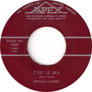 C'est Le Ska b/w Ne T'en Fais Pas