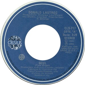 Seul b/w On A Jamais Vu Ca