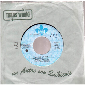 	J'Aime La Vie b/w J'Aime La Vie Version Instrumentale