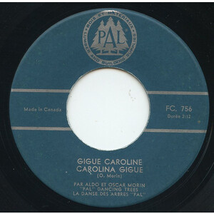  Gigue Caroline Carolina Gigue b/w Gigue Caroline Carolina Gigue (avec Oscar Morin)