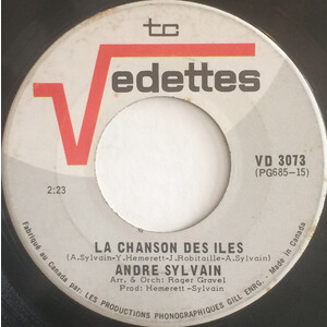  La Chanson Des îles b/w La Rencontre